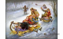 В горной Австрии уже наступила зимушка - зима.